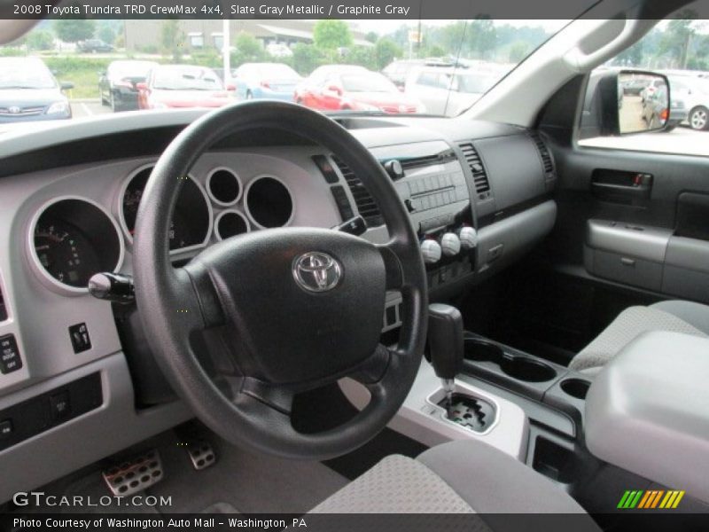 Slate Gray Metallic / Graphite Gray 2008 Toyota Tundra TRD CrewMax 4x4