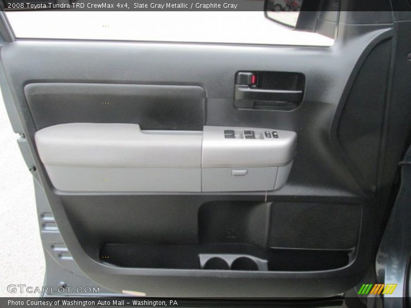 Slate Gray Metallic / Graphite Gray 2008 Toyota Tundra TRD CrewMax 4x4