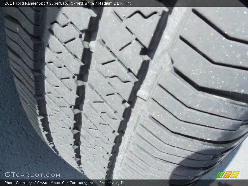 Oxford White / Medium Dark Flint 2011 Ford Ranger Sport SuperCab