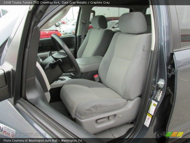 Slate Gray Metallic / Graphite Gray 2008 Toyota Tundra TRD CrewMax 4x4