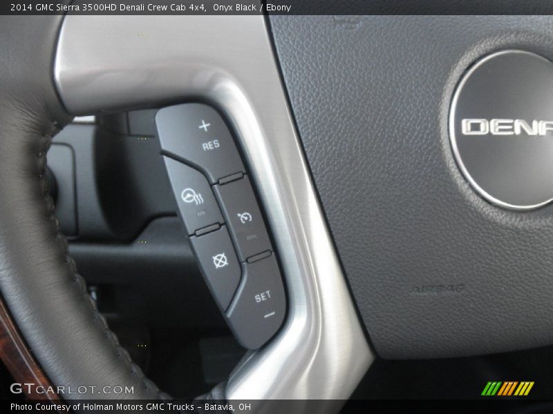 Onyx Black / Ebony 2014 GMC Sierra 3500HD Denali Crew Cab 4x4