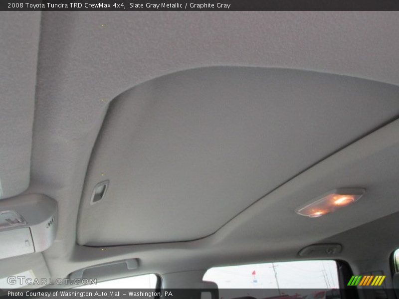 Slate Gray Metallic / Graphite Gray 2008 Toyota Tundra TRD CrewMax 4x4