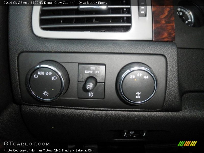 Onyx Black / Ebony 2014 GMC Sierra 3500HD Denali Crew Cab 4x4