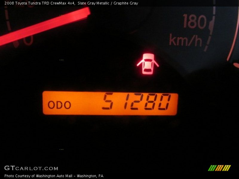 Slate Gray Metallic / Graphite Gray 2008 Toyota Tundra TRD CrewMax 4x4
