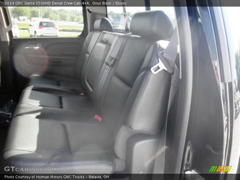 Onyx Black / Ebony 2014 GMC Sierra 3500HD Denali Crew Cab 4x4