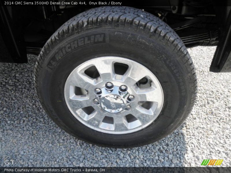  2014 Sierra 3500HD Denali Crew Cab 4x4 Wheel