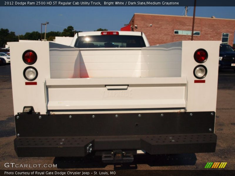 Bright White / Dark Slate/Medium Graystone 2012 Dodge Ram 2500 HD ST Regular Cab Utility Truck