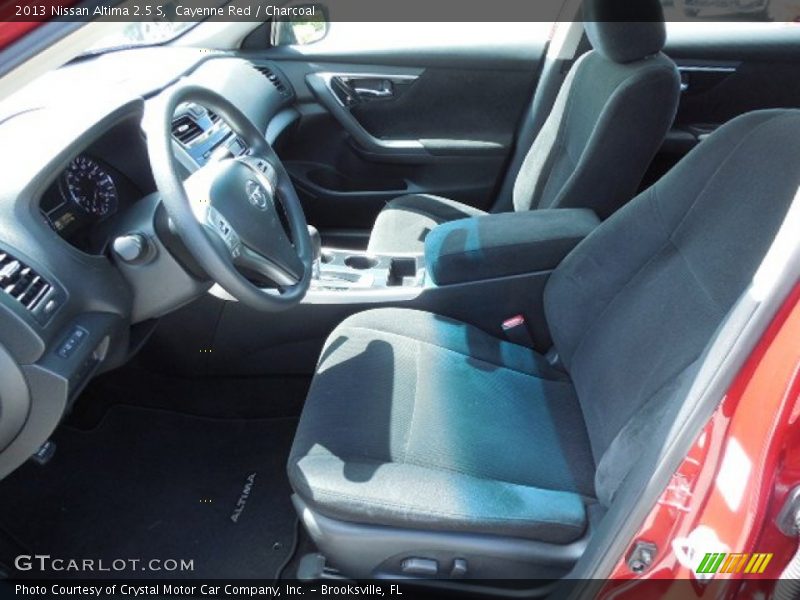 Cayenne Red / Charcoal 2013 Nissan Altima 2.5 S