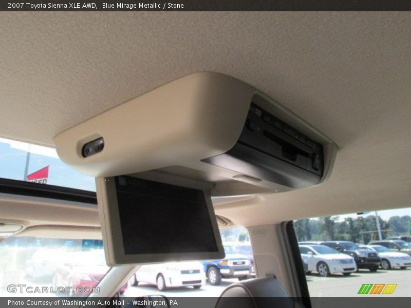 Blue Mirage Metallic / Stone 2007 Toyota Sienna XLE AWD