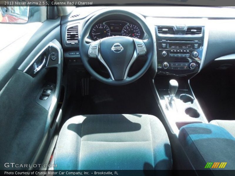 Cayenne Red / Charcoal 2013 Nissan Altima 2.5 S