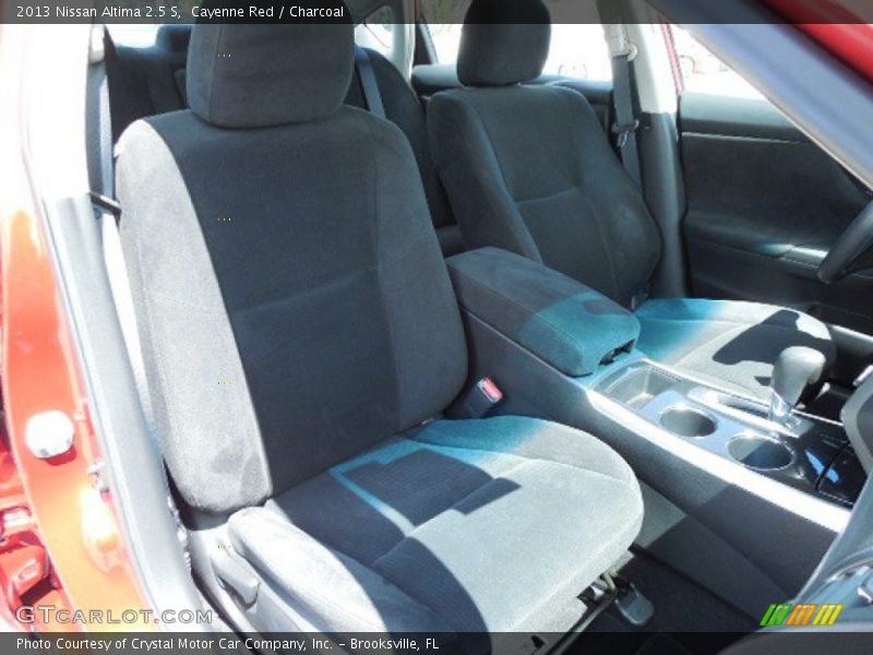 Cayenne Red / Charcoal 2013 Nissan Altima 2.5 S