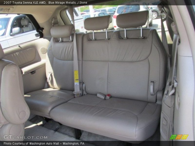 Blue Mirage Metallic / Stone 2007 Toyota Sienna XLE AWD
