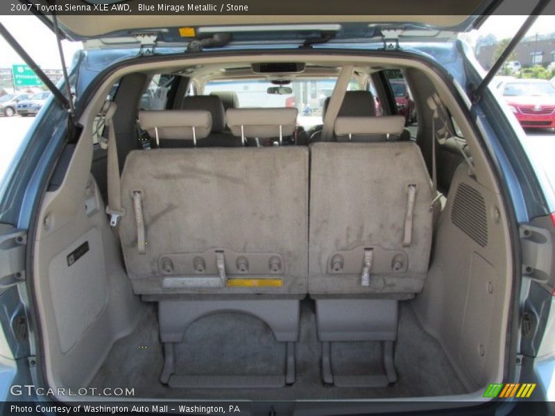 Blue Mirage Metallic / Stone 2007 Toyota Sienna XLE AWD