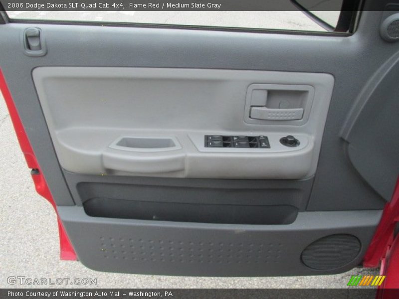 Flame Red / Medium Slate Gray 2006 Dodge Dakota SLT Quad Cab 4x4