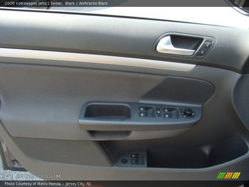Black / Anthracite Black 2008 Volkswagen Jetta S Sedan