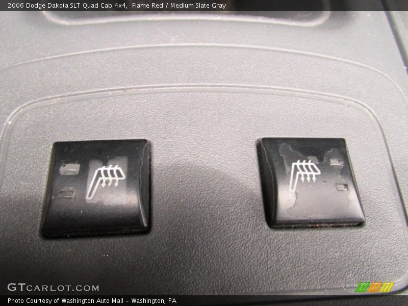 Flame Red / Medium Slate Gray 2006 Dodge Dakota SLT Quad Cab 4x4