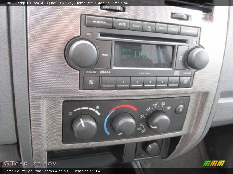 Flame Red / Medium Slate Gray 2006 Dodge Dakota SLT Quad Cab 4x4