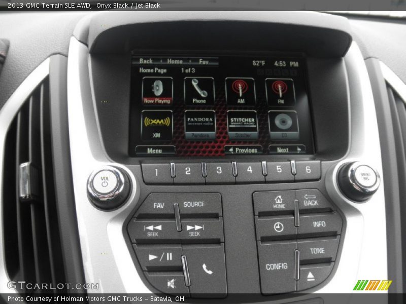 Controls of 2013 Terrain SLE AWD