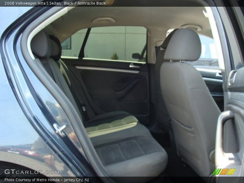 Black / Anthracite Black 2008 Volkswagen Jetta S Sedan