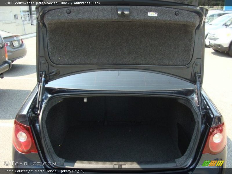Black / Anthracite Black 2008 Volkswagen Jetta S Sedan