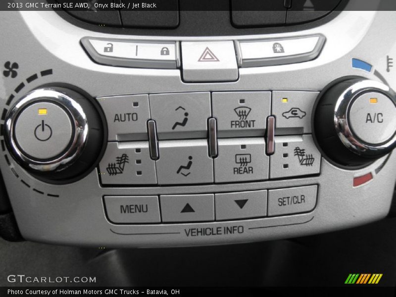 Controls of 2013 Terrain SLE AWD