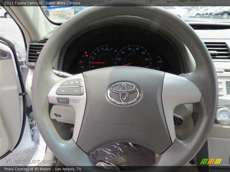 Super White / Bisque 2011 Toyota Camry LE