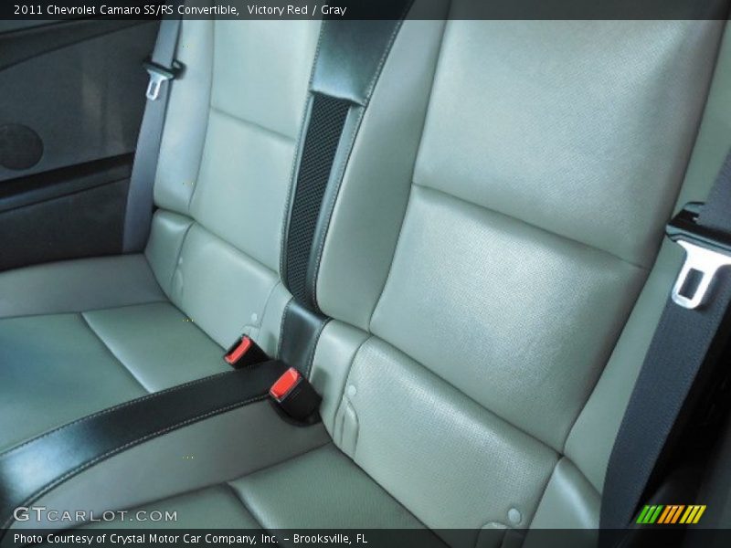Victory Red / Gray 2011 Chevrolet Camaro SS/RS Convertible