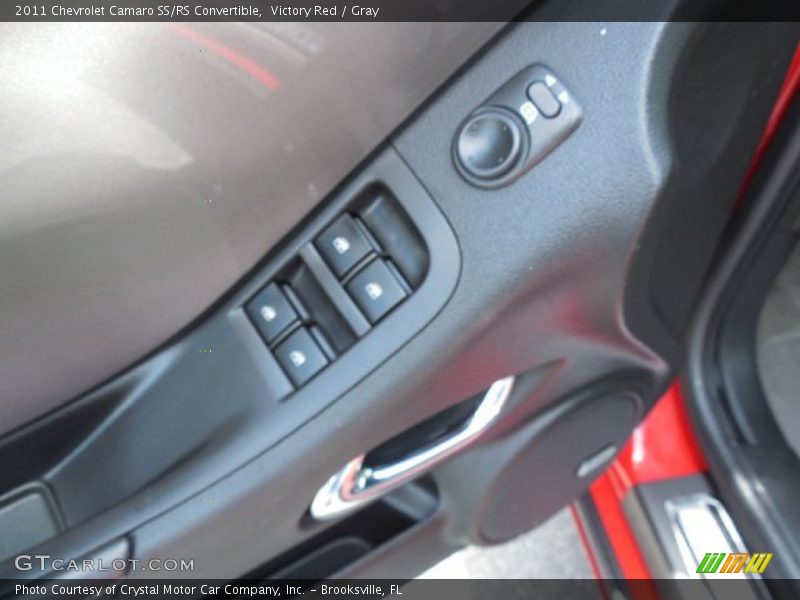 Victory Red / Gray 2011 Chevrolet Camaro SS/RS Convertible
