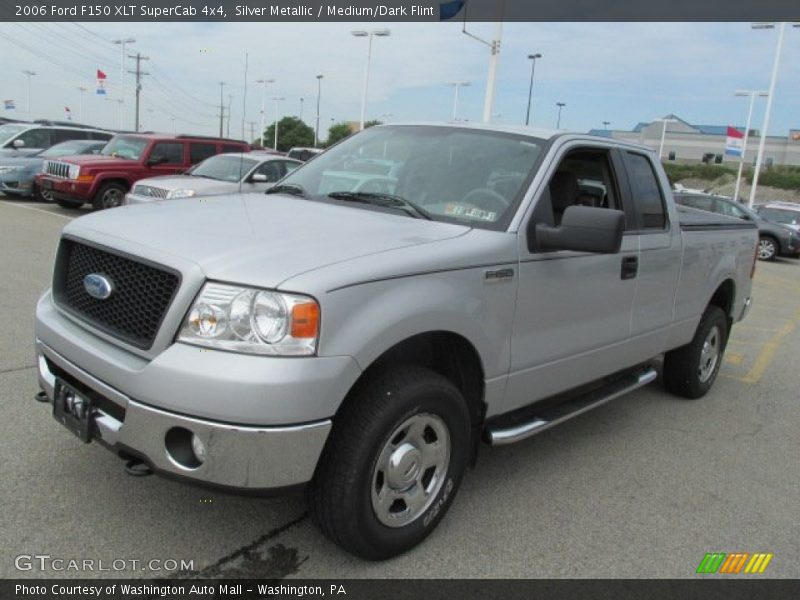 Silver Metallic / Medium/Dark Flint 2006 Ford F150 XLT SuperCab 4x4