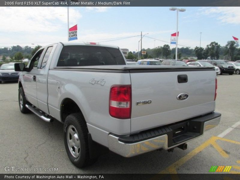 Silver Metallic / Medium/Dark Flint 2006 Ford F150 XLT SuperCab 4x4