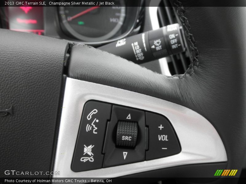 Champagne Silver Metallic / Jet Black 2013 GMC Terrain SLE