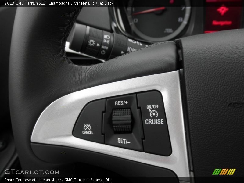 Champagne Silver Metallic / Jet Black 2013 GMC Terrain SLE