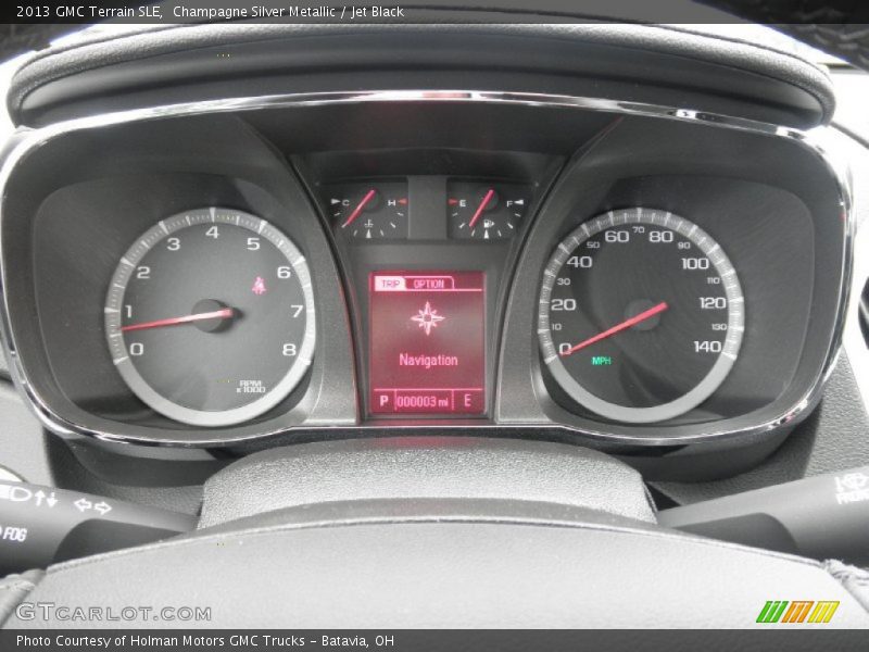 Champagne Silver Metallic / Jet Black 2013 GMC Terrain SLE