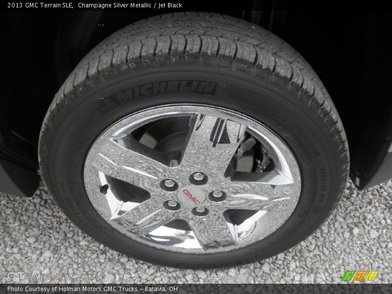 Champagne Silver Metallic / Jet Black 2013 GMC Terrain SLE