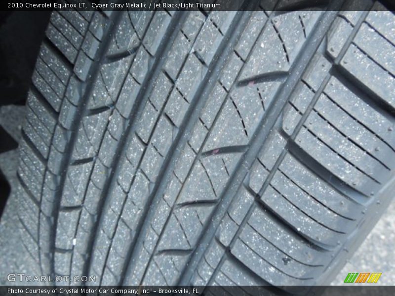 Cyber Gray Metallic / Jet Black/Light Titanium 2010 Chevrolet Equinox LT