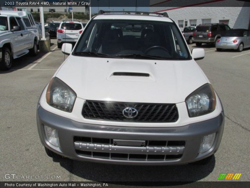 Natural White / Gray 2003 Toyota RAV4 4WD