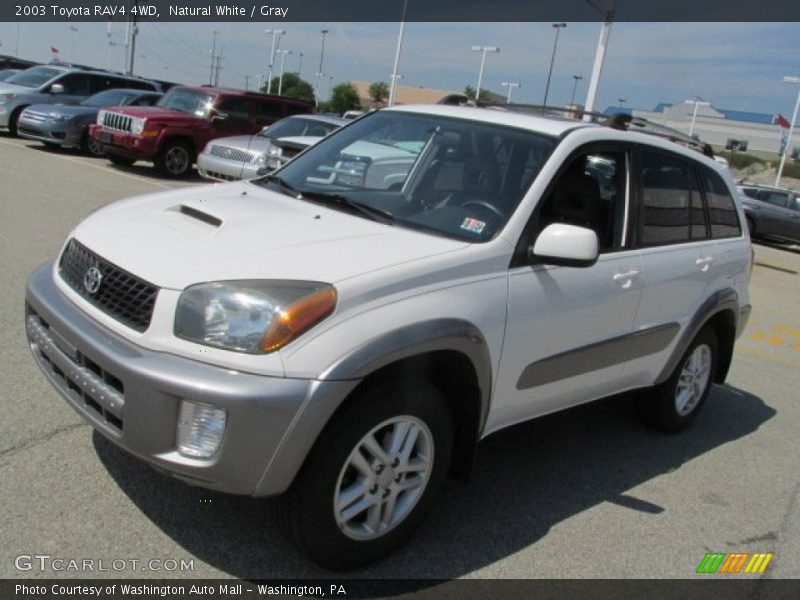 Natural White / Gray 2003 Toyota RAV4 4WD