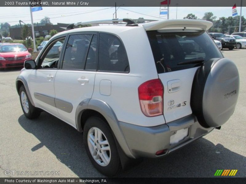 Natural White / Gray 2003 Toyota RAV4 4WD