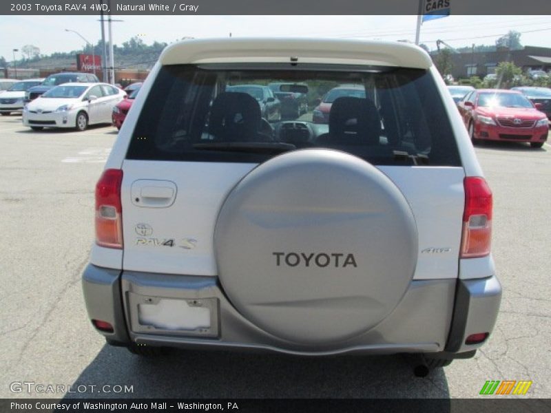 Natural White / Gray 2003 Toyota RAV4 4WD