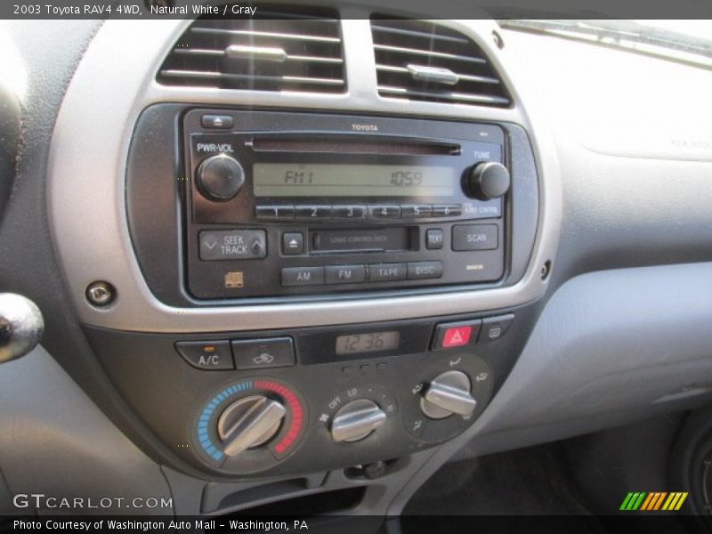 Natural White / Gray 2003 Toyota RAV4 4WD