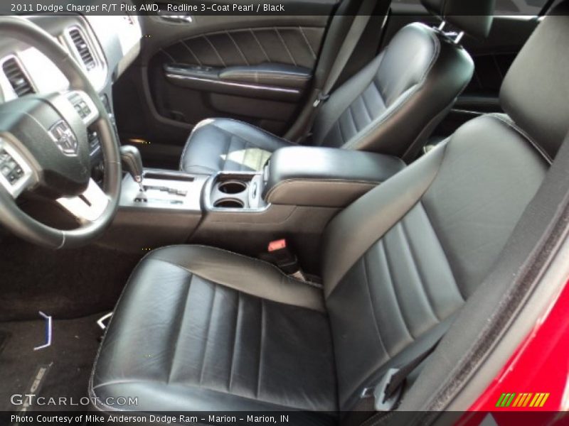 Front Seat of 2011 Charger R/T Plus AWD