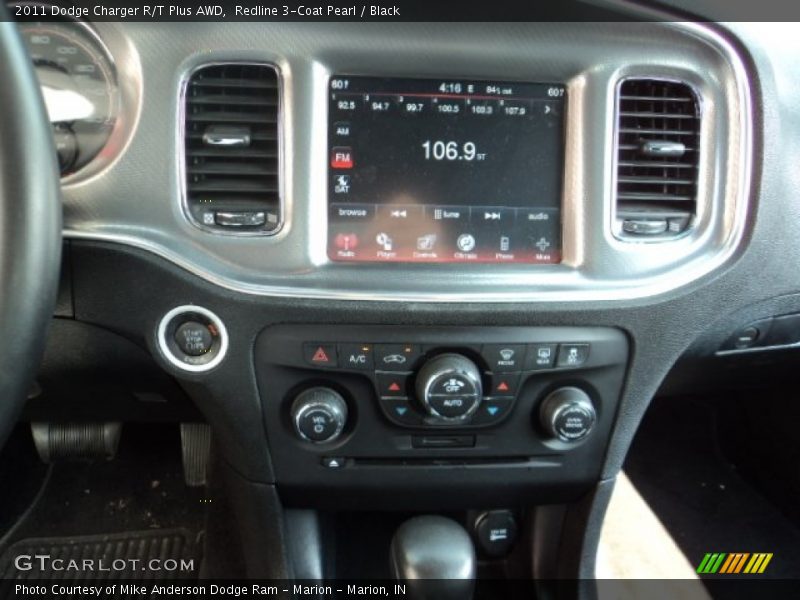 Redline 3-Coat Pearl / Black 2011 Dodge Charger R/T Plus AWD