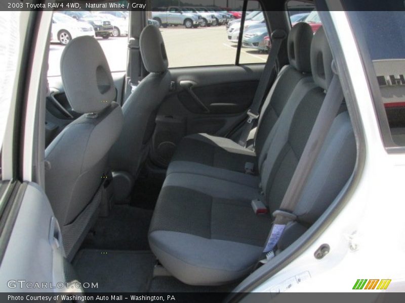 Natural White / Gray 2003 Toyota RAV4 4WD