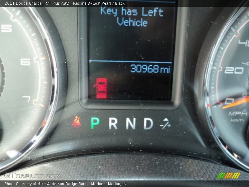 Redline 3-Coat Pearl / Black 2011 Dodge Charger R/T Plus AWD