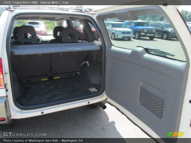 Natural White / Gray 2003 Toyota RAV4 4WD