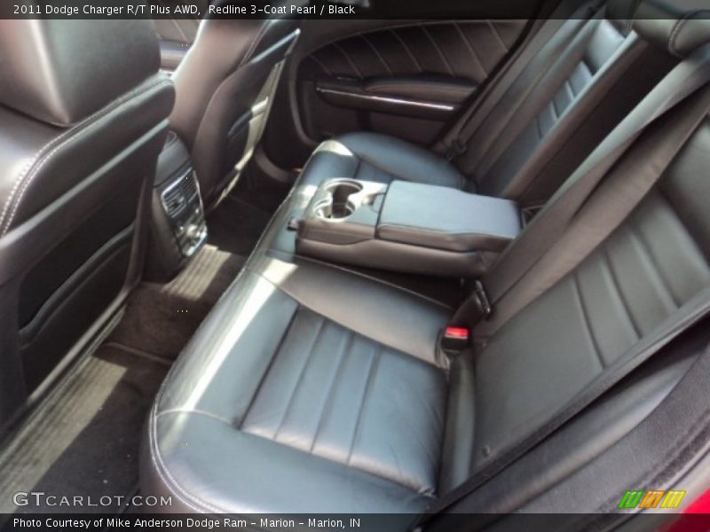 Rear Seat of 2011 Charger R/T Plus AWD