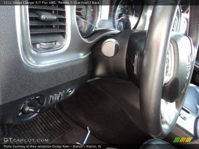 Redline 3-Coat Pearl / Black 2011 Dodge Charger R/T Plus AWD