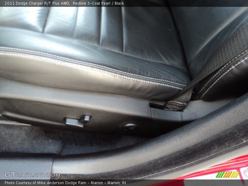 Redline 3-Coat Pearl / Black 2011 Dodge Charger R/T Plus AWD