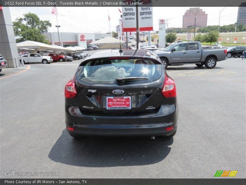 Tuxedo Black Metallic / Charcoal Black Leather 2012 Ford Focus SEL 5-Door