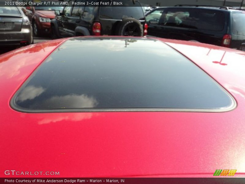 Redline 3-Coat Pearl / Black 2011 Dodge Charger R/T Plus AWD